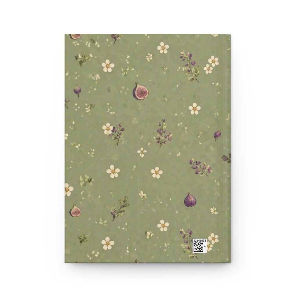 Olive Bloom Hardcover Journal