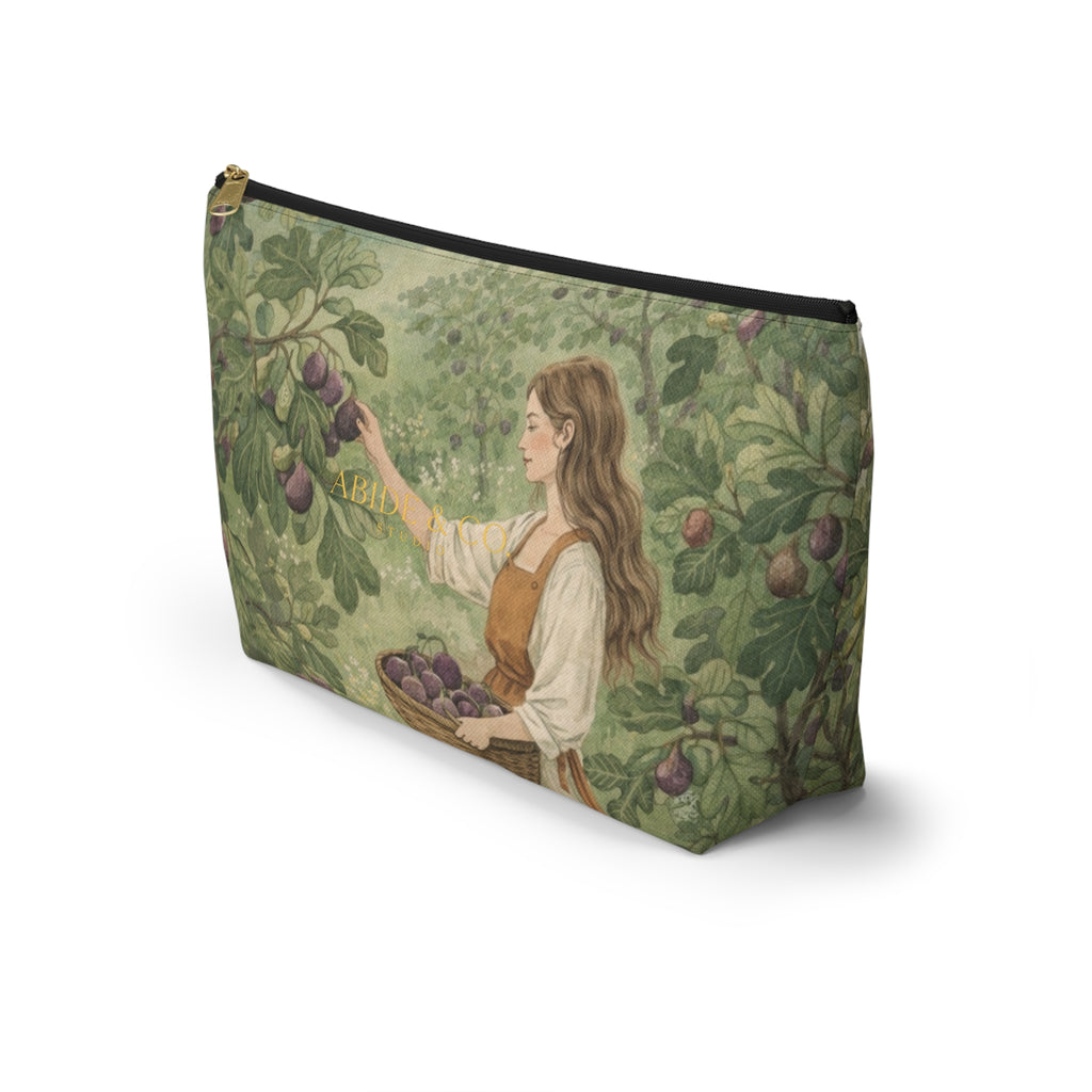 Fig Harvest  Zippered Pouch
