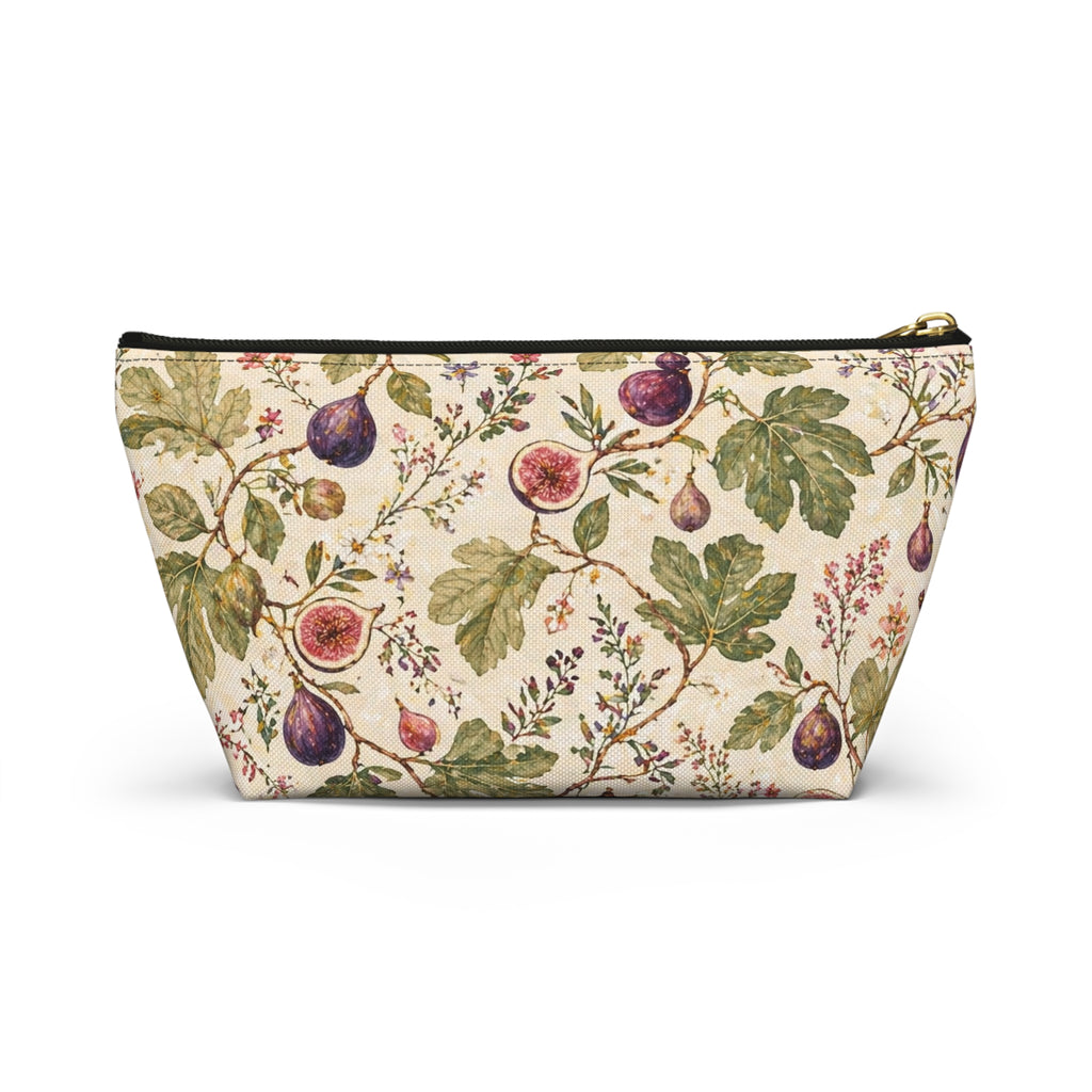 Fig and Vine Zippered Pouch