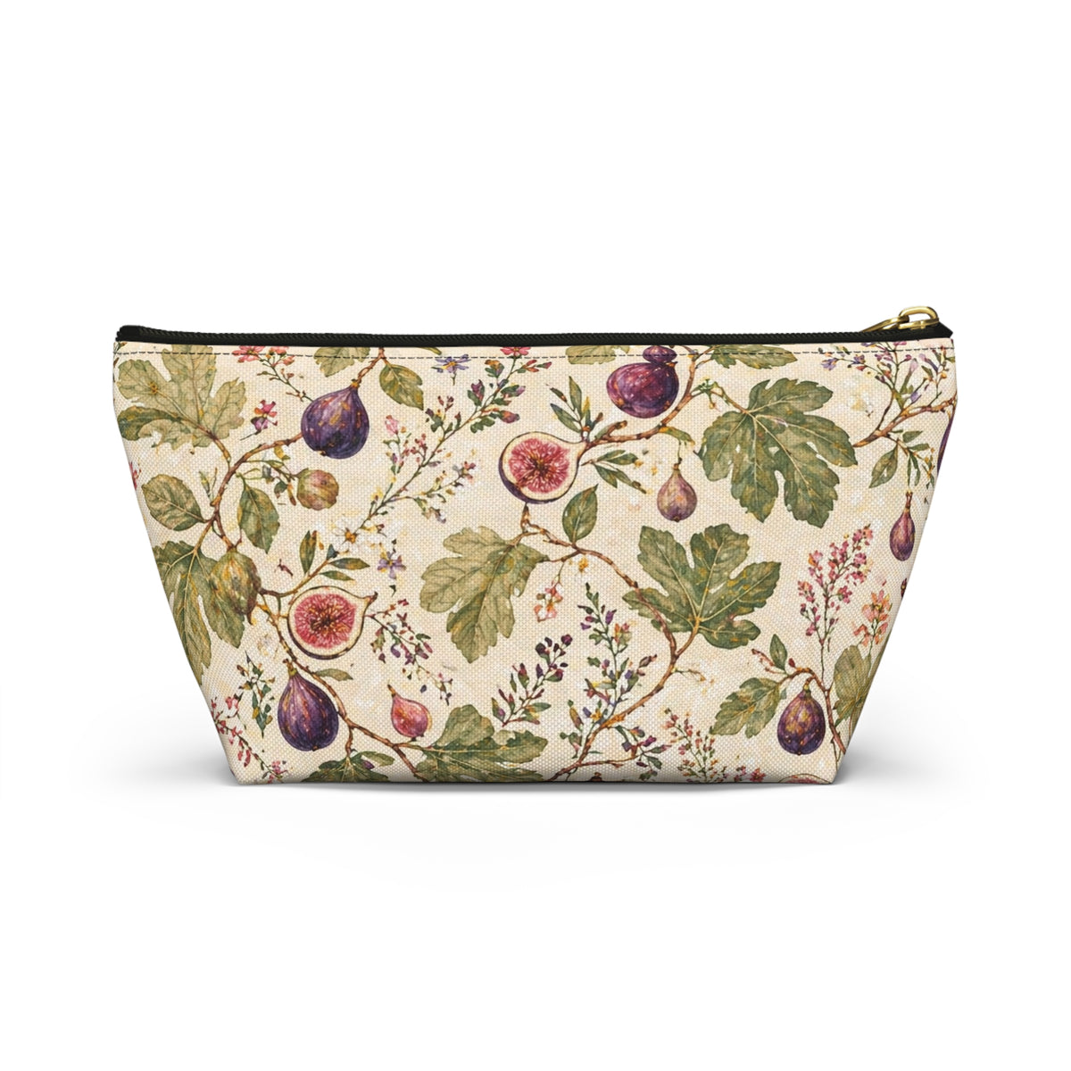 Fig and Vine Zippered Pouch