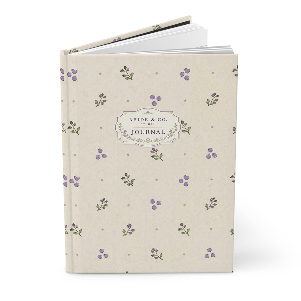 Lavender Grove Hardcover Journal