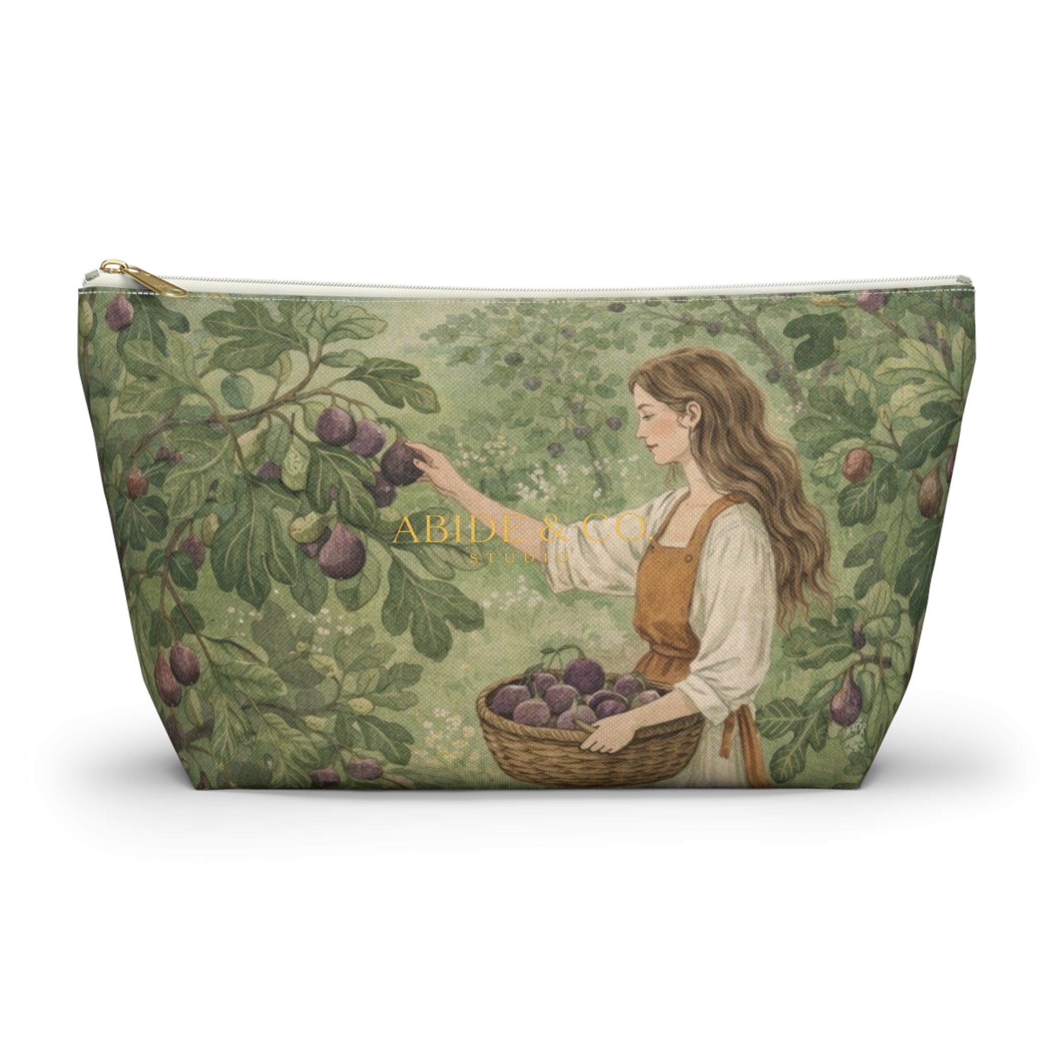 Fig Harvest  Zippered Pouch