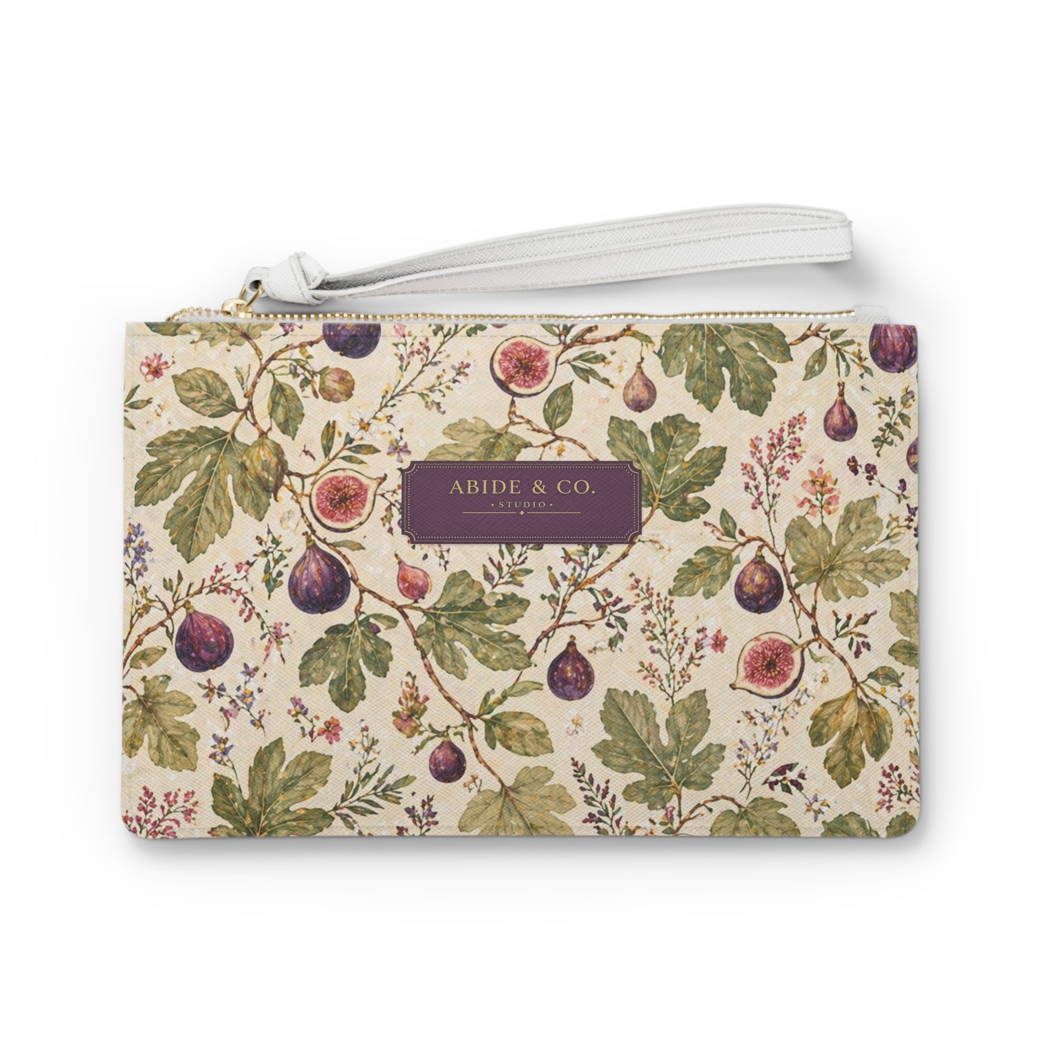 Fig and Vine Clutch Bag