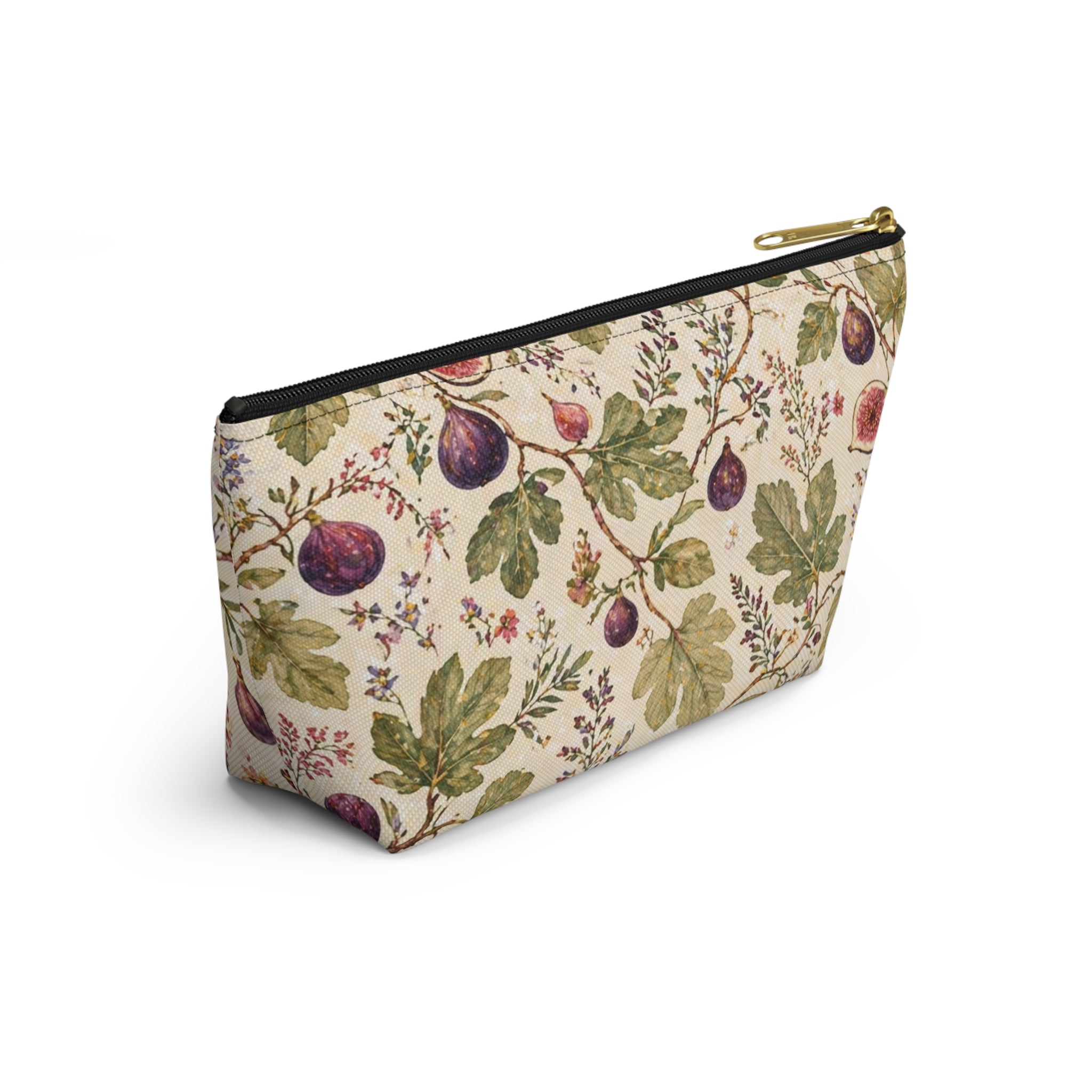 Fig and Vine Zippered Pouch