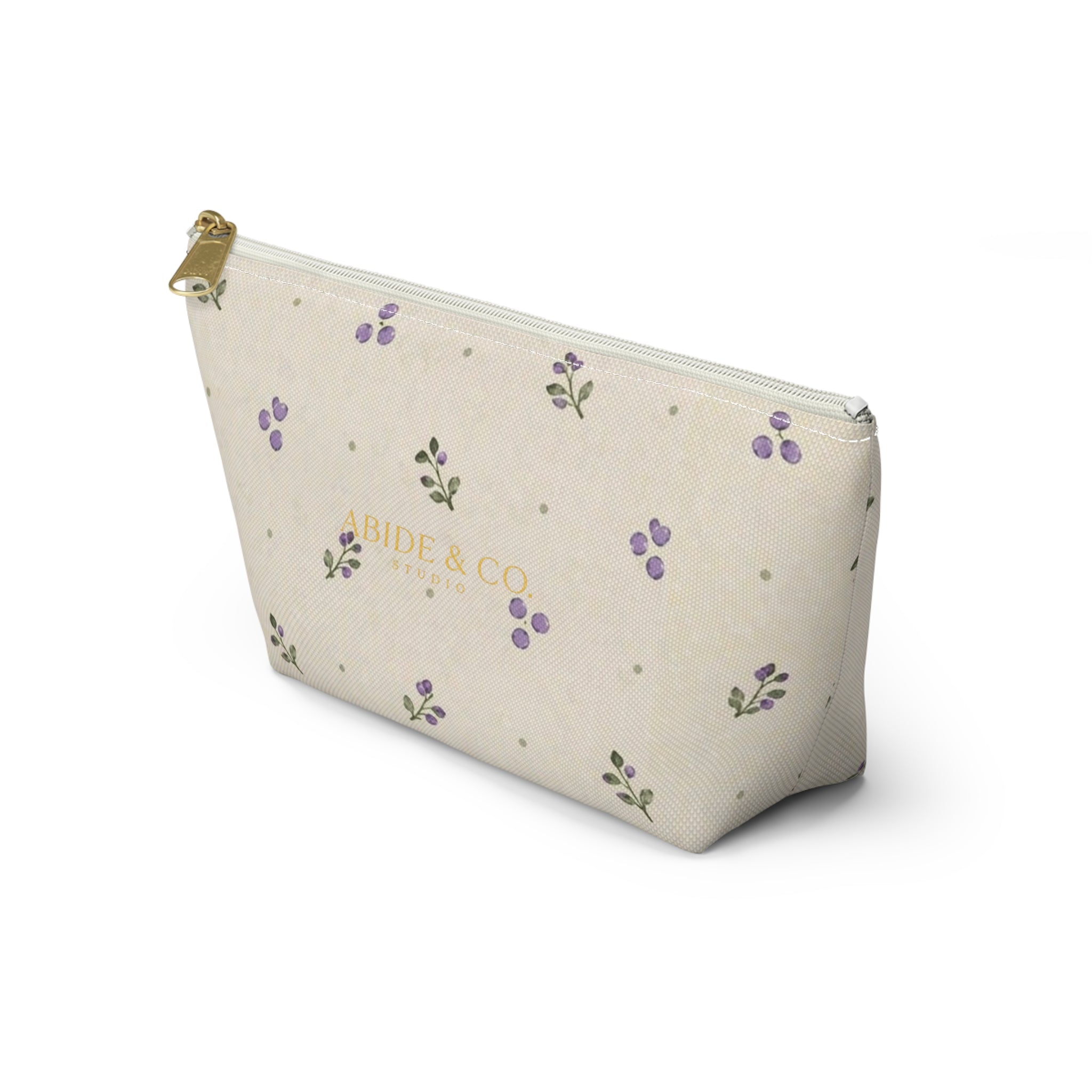 Lavender Grove Zippered Pouch