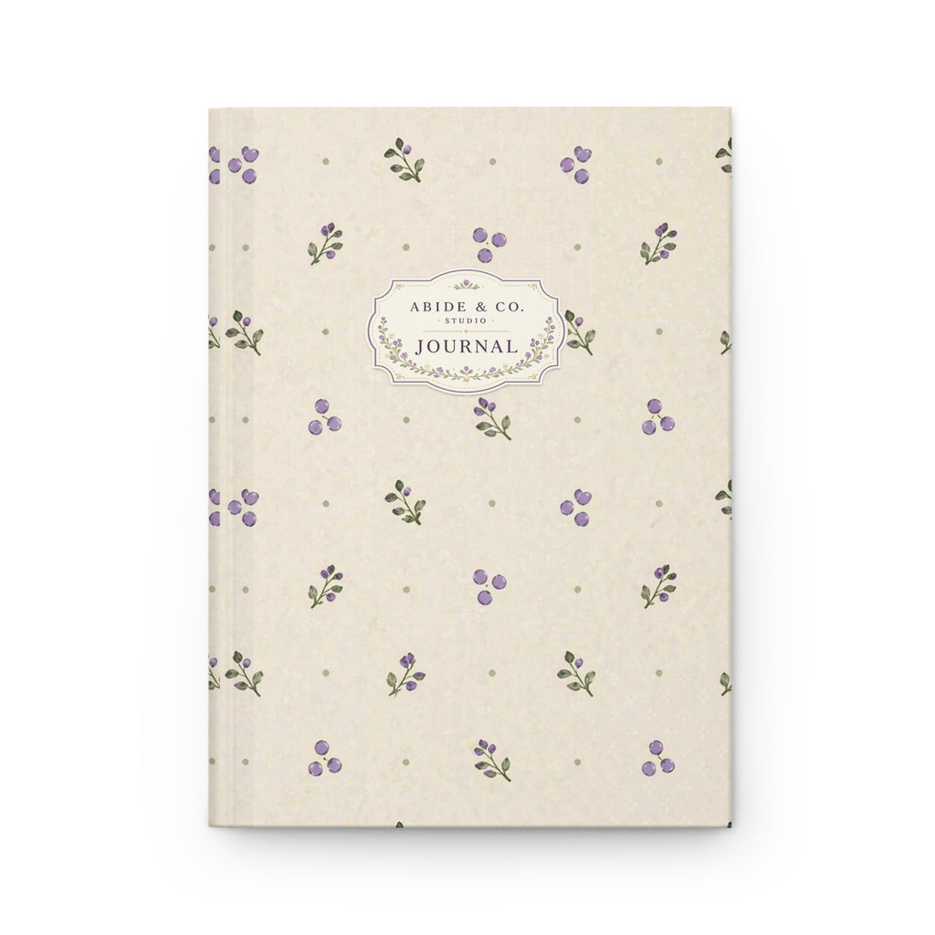 Lavender Grove Hardcover Journal