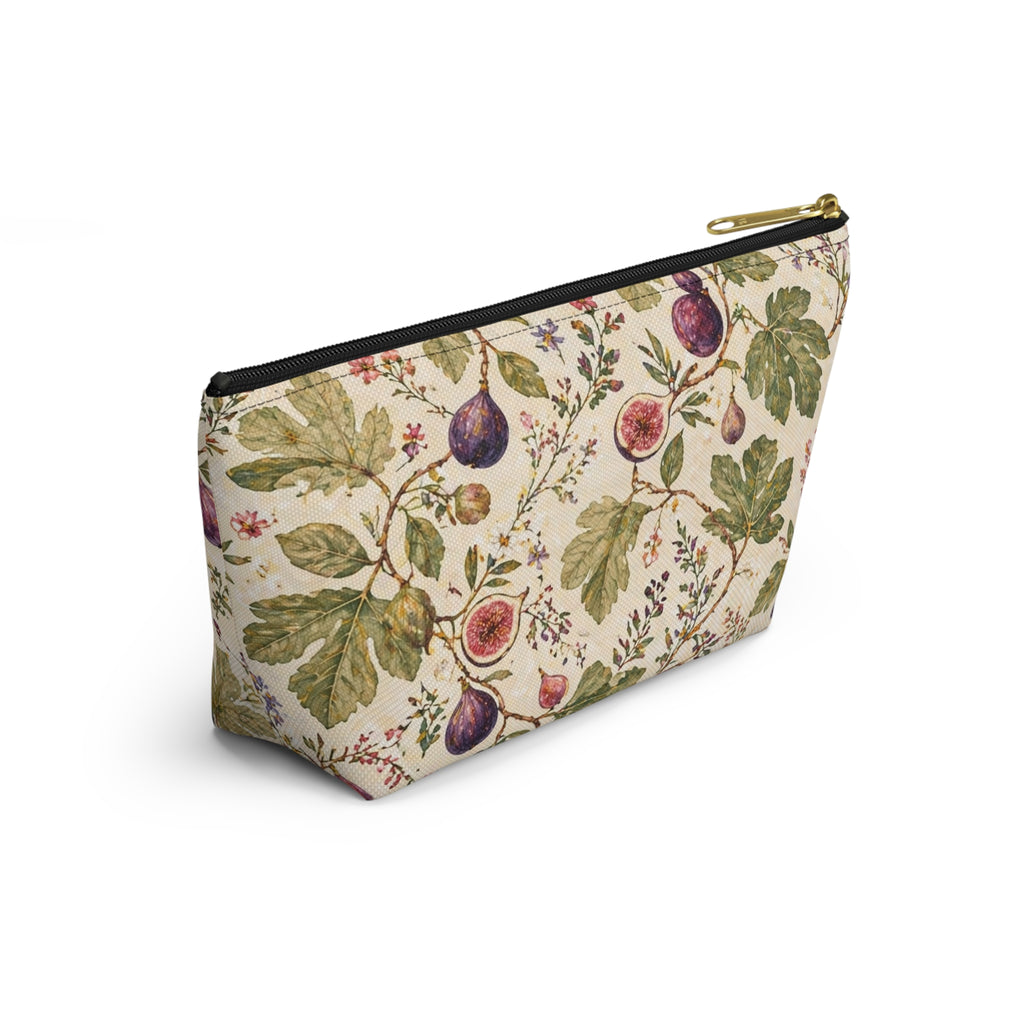 Fig and Vine Zippered Pouch