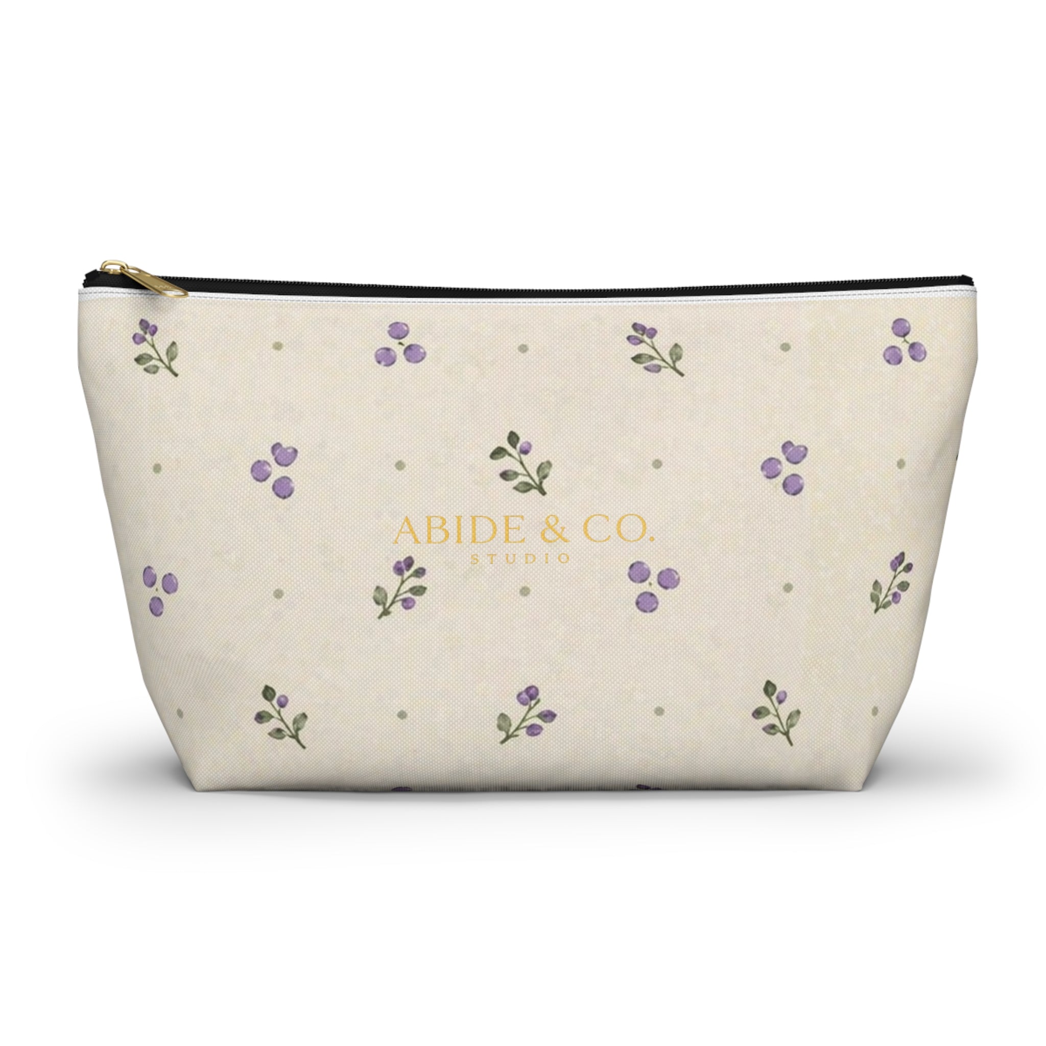 Lavender Grove Zippered Pouch