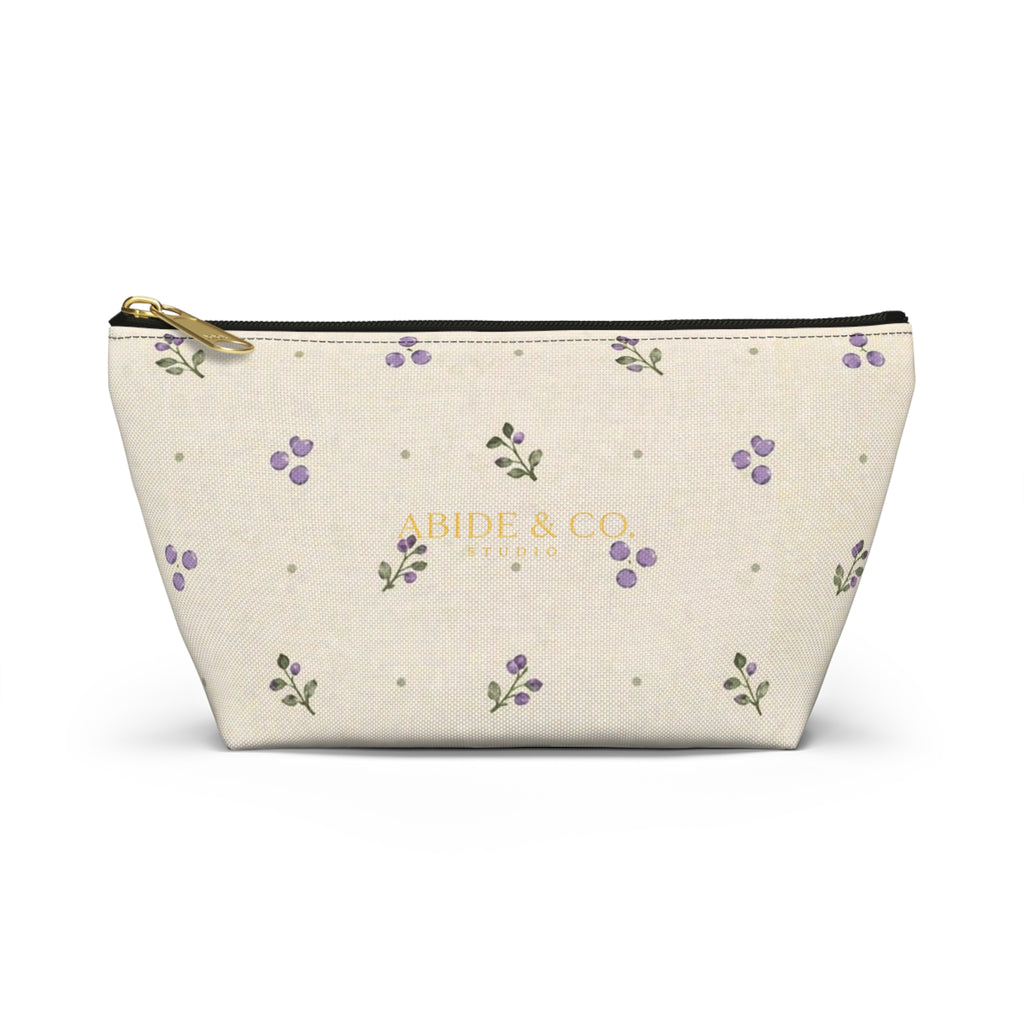 Lavender Grove Zippered Pouch