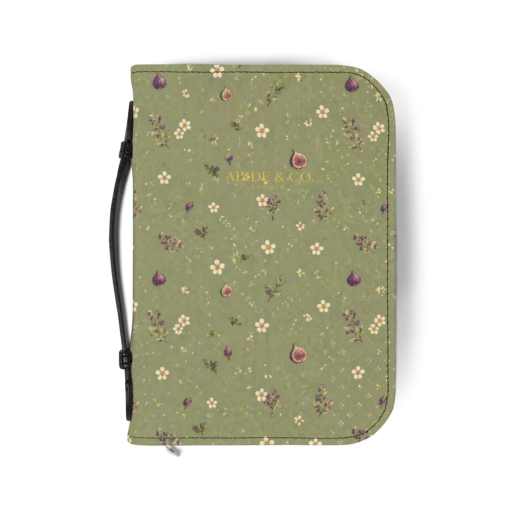 Olive Bloom Bible Case