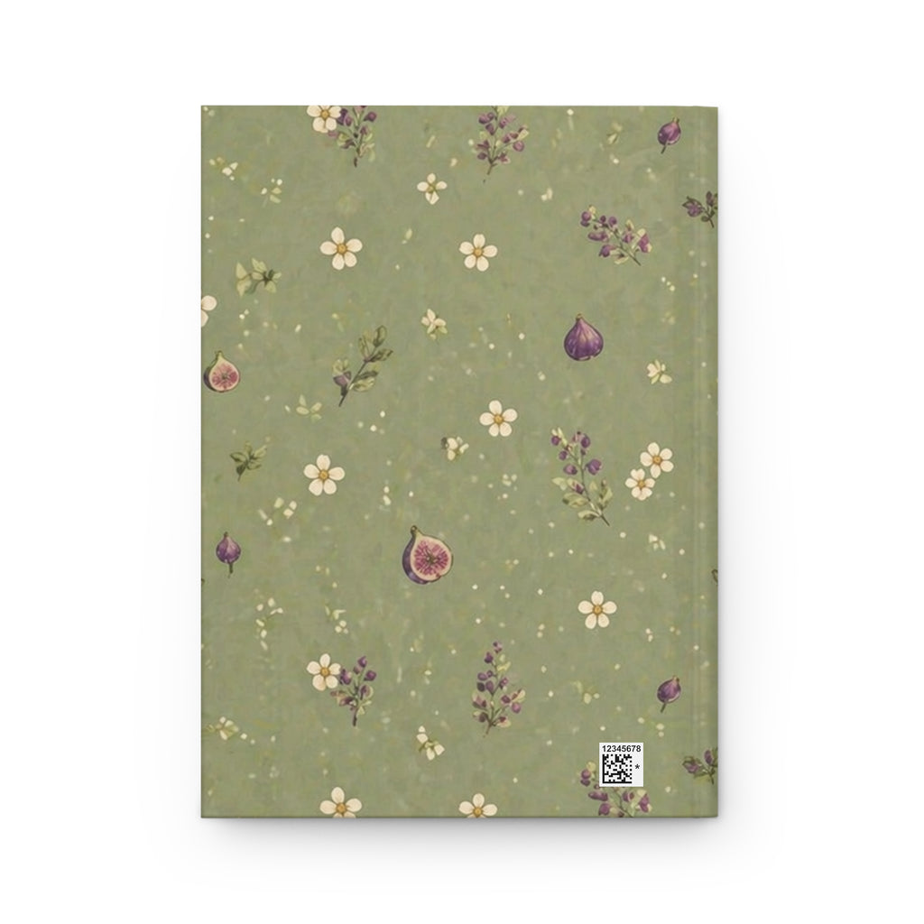 Olive Bloom Hardcover Journal