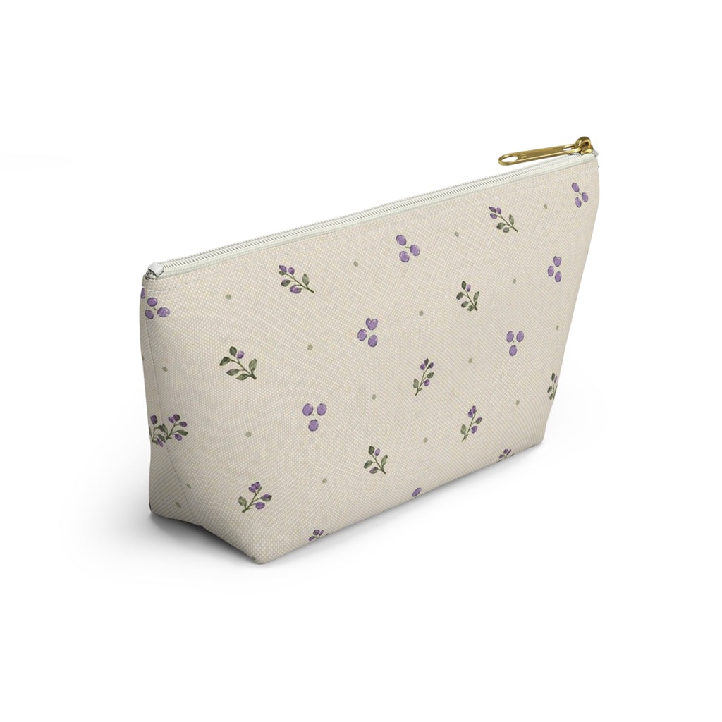Lavender Grove Zippered Pouch