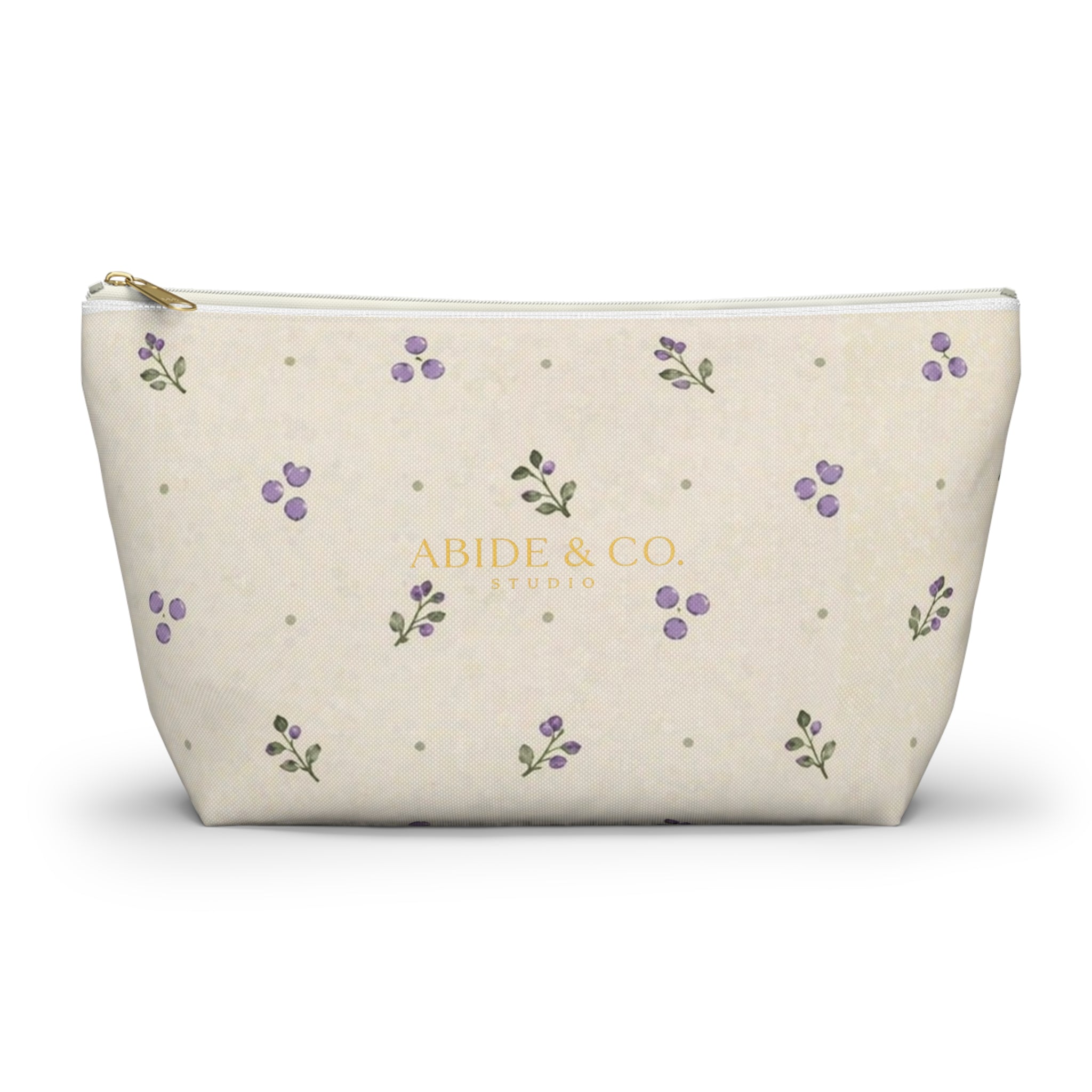Lavender Grove Zippered Pouch