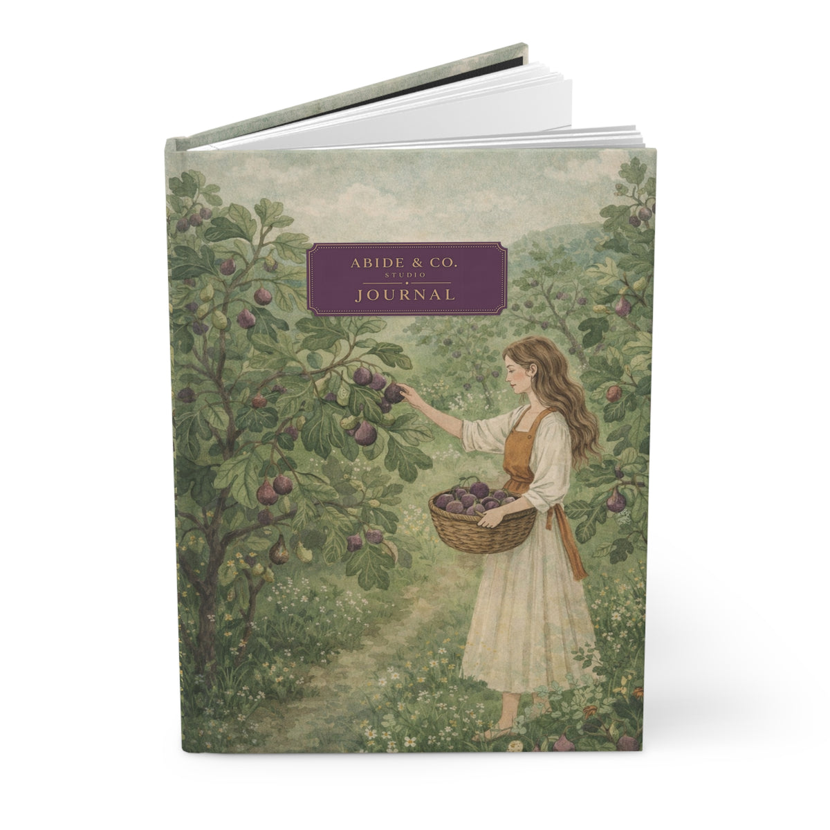 Fig Harvest Hardcover Journal