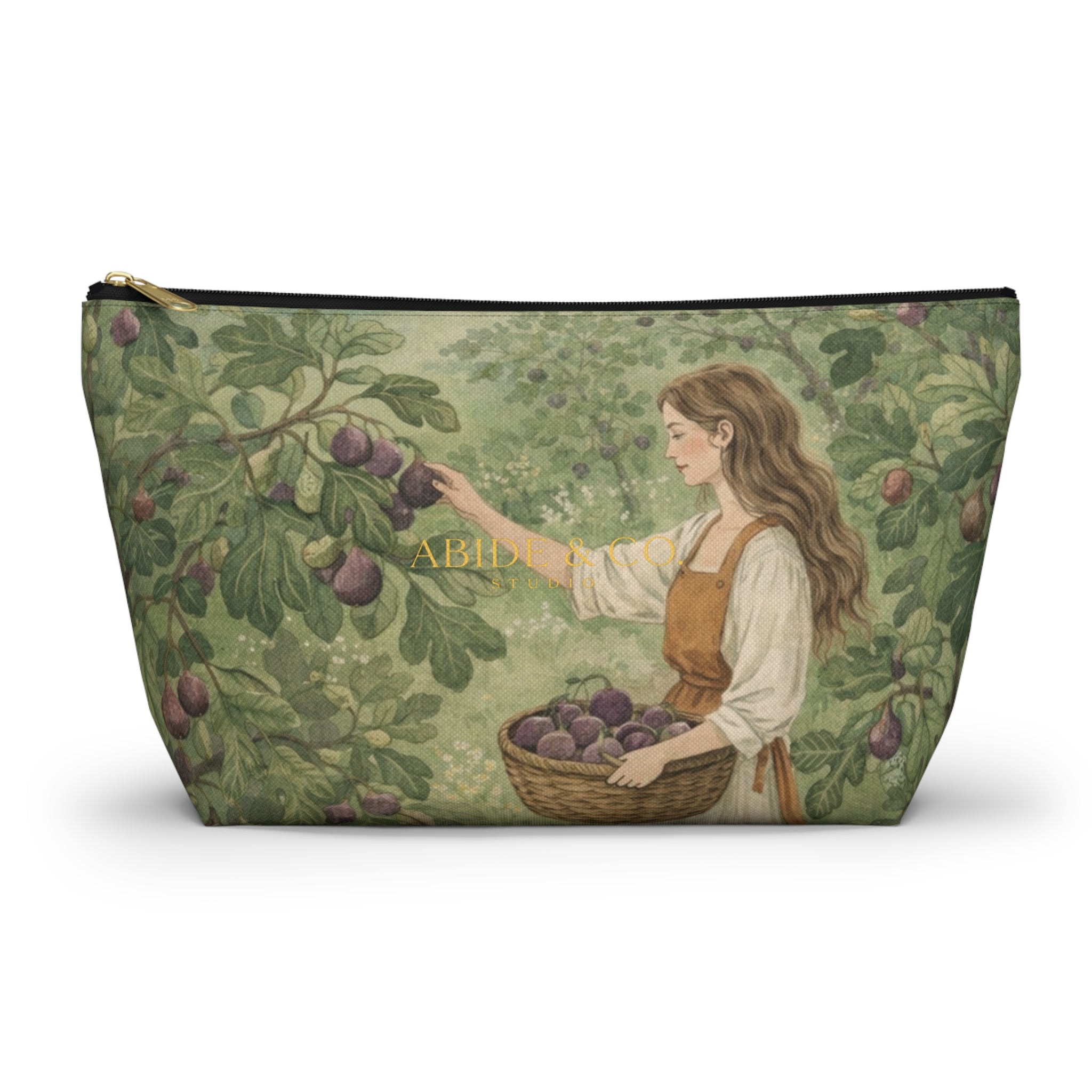 Fig Harvest  Zippered Pouch