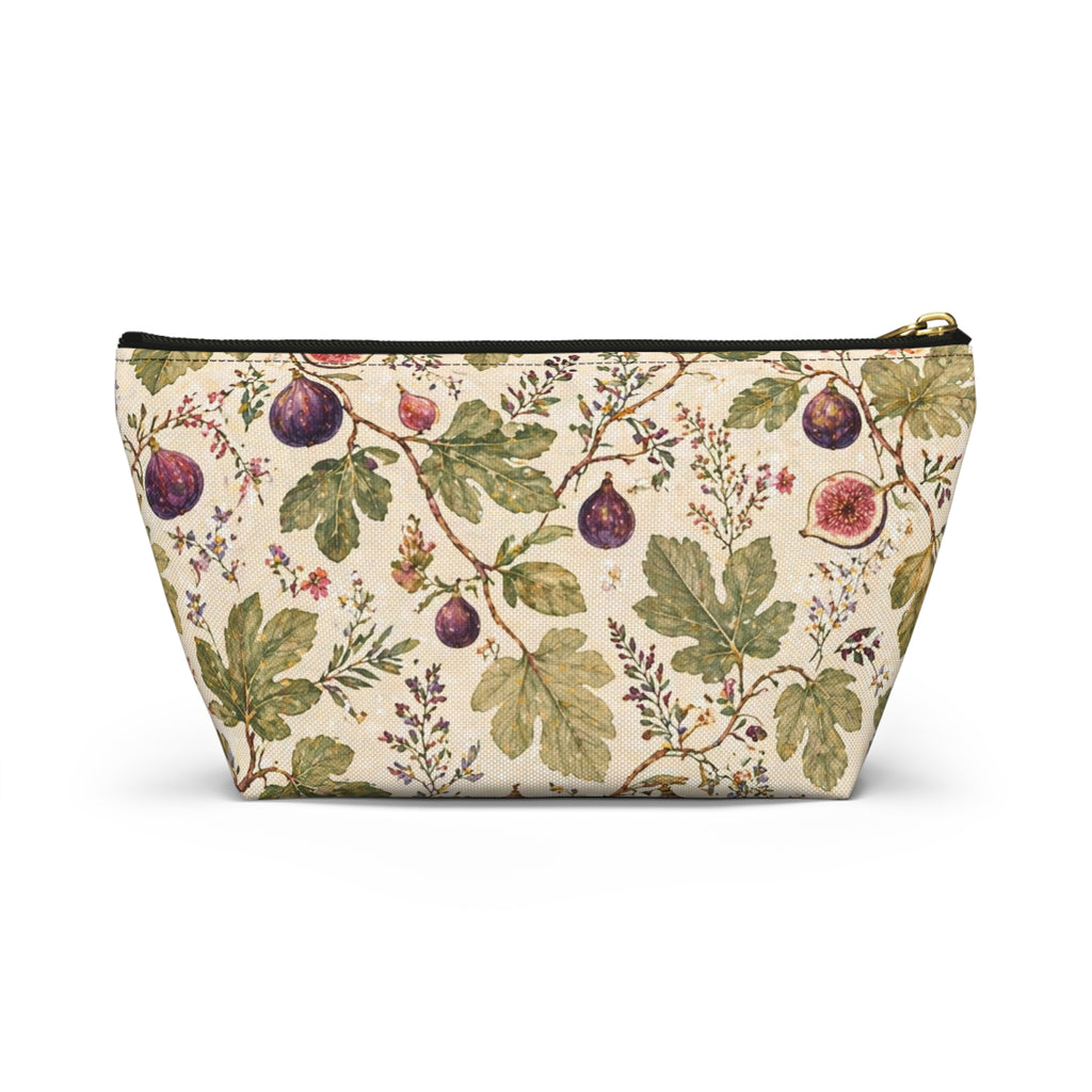 Fig and Vine Zippered Pouch