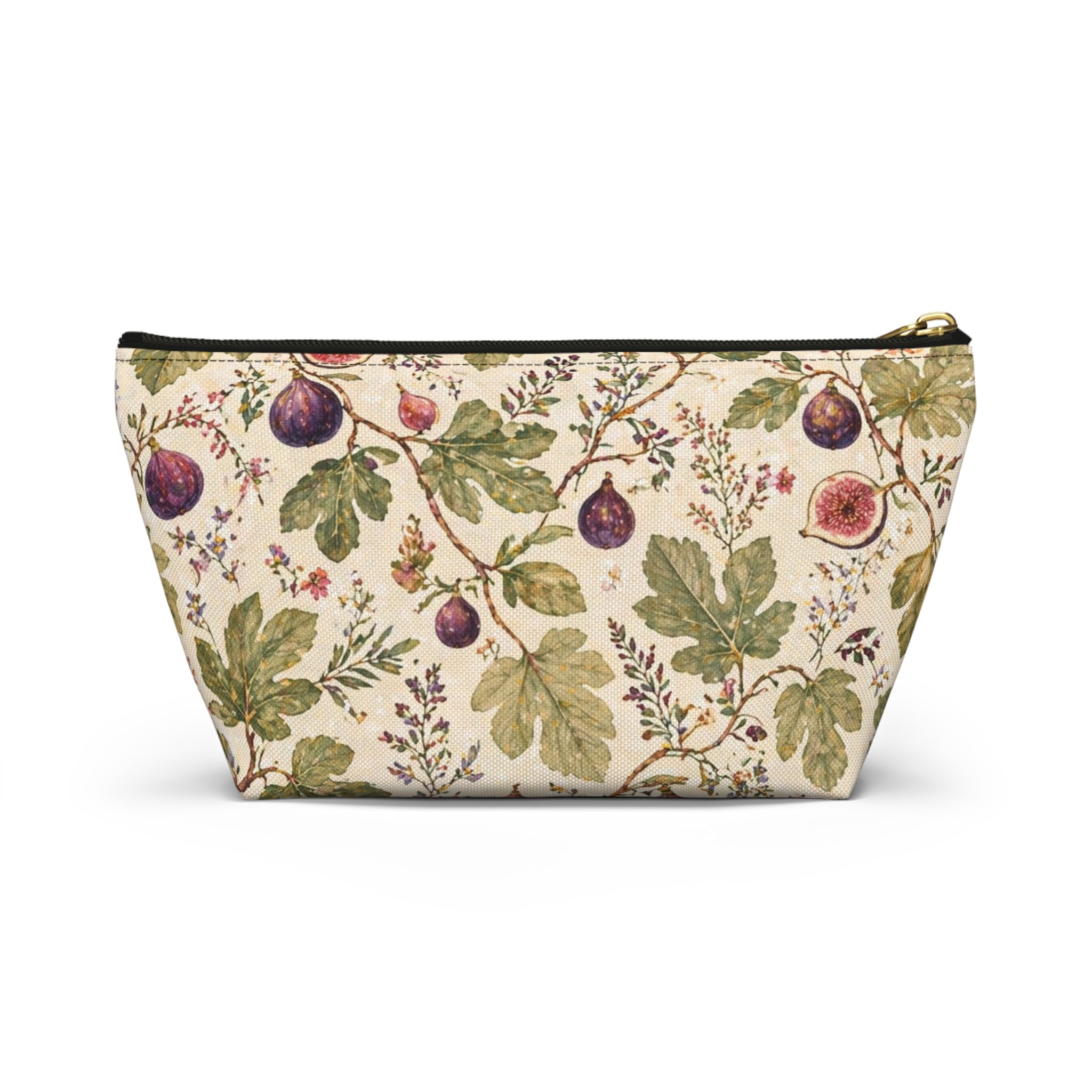 Fig and Vine Zippered Pouch