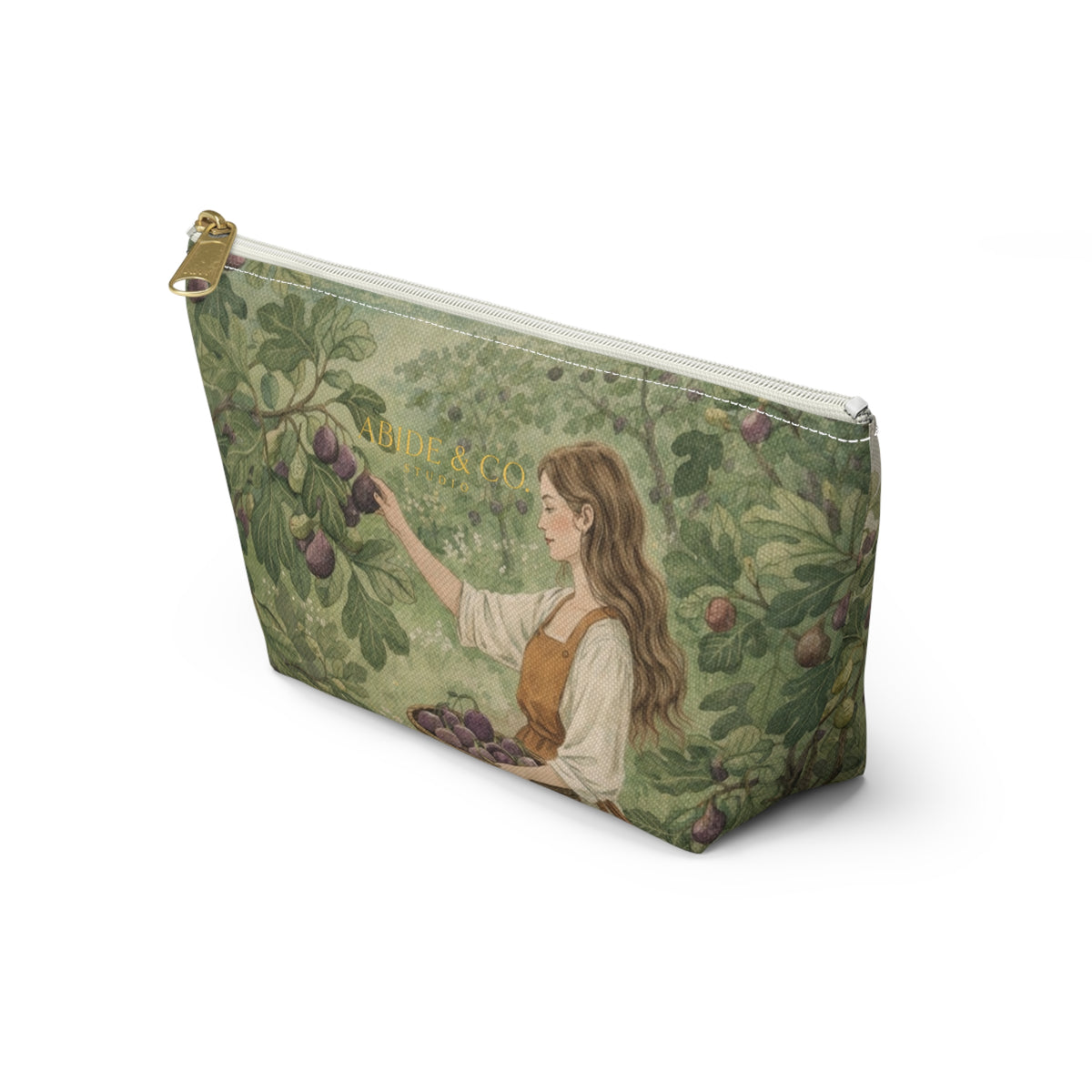Fig Harvest Zippered Pouch