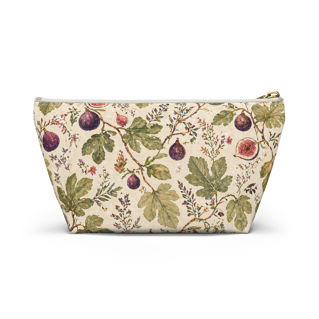 Fig and Vine Zippered Pouch