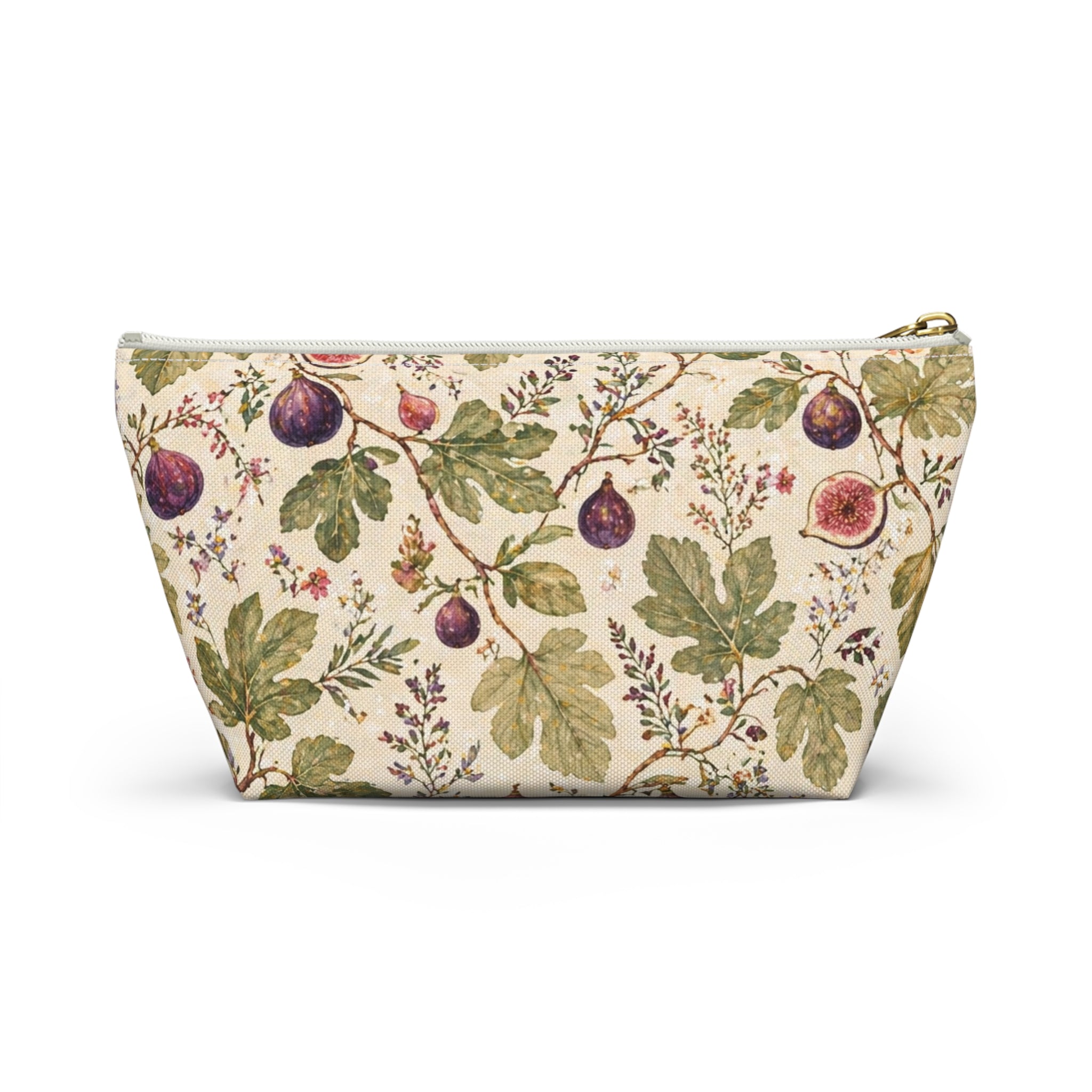 Fig and Vine Zippered Pouch