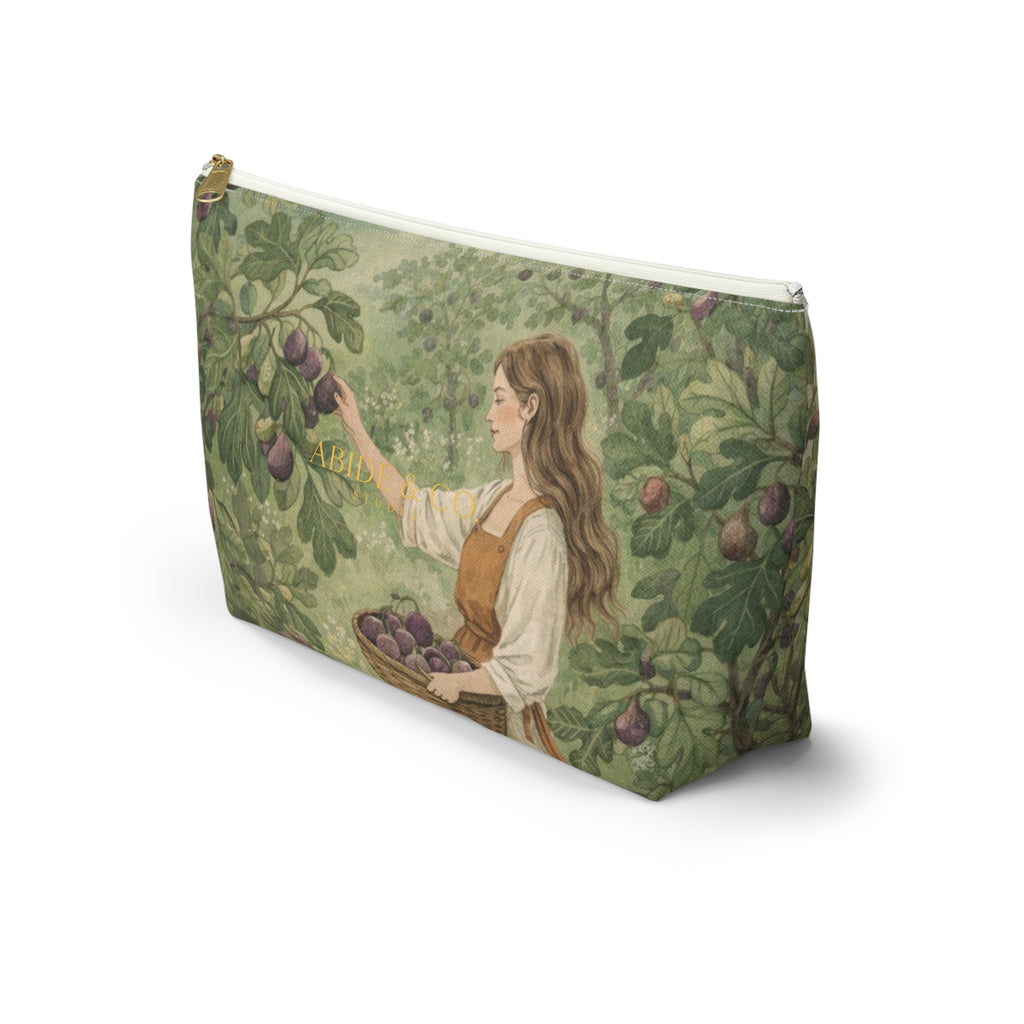 Fig Harvest  Zippered Pouch