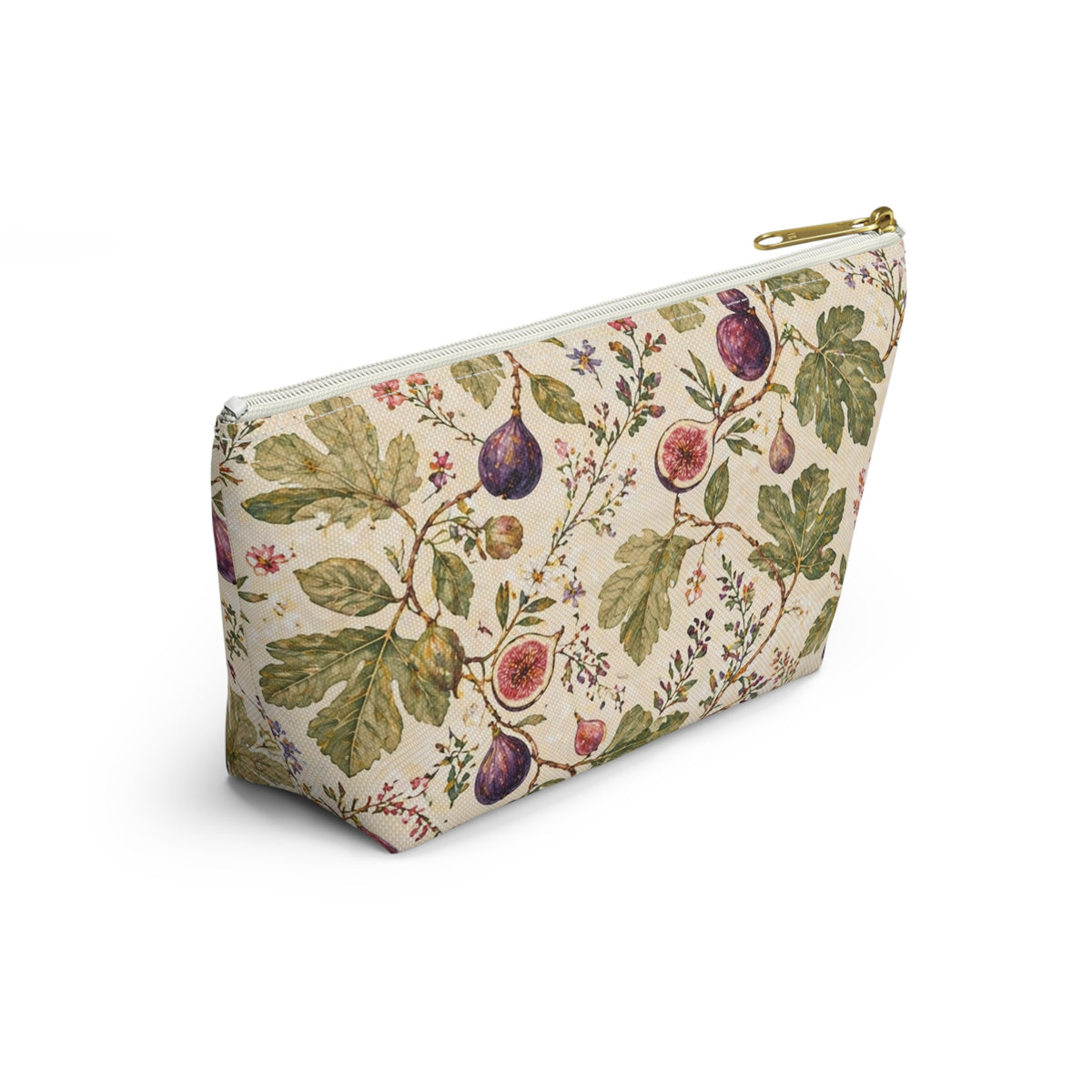 Fig and Vine Zippered Pouch