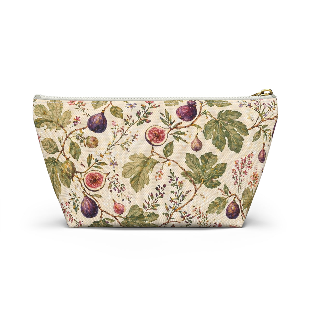 Fig and Vine Zippered Pouch