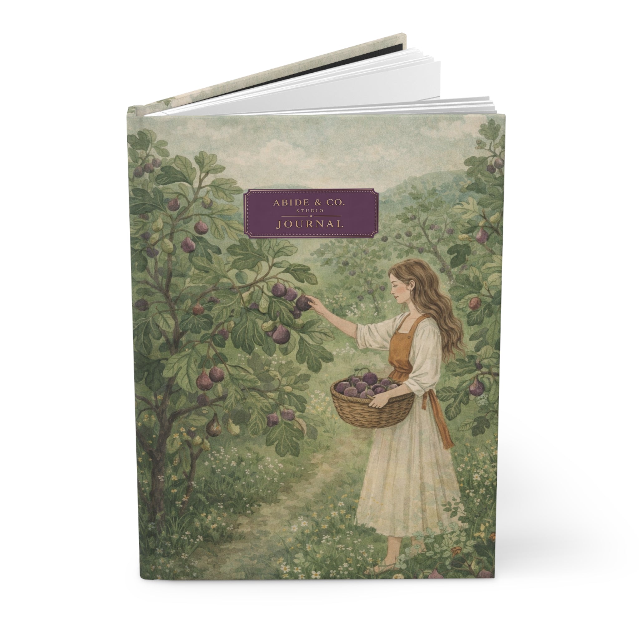 Fig Harvest Hardcover Journal