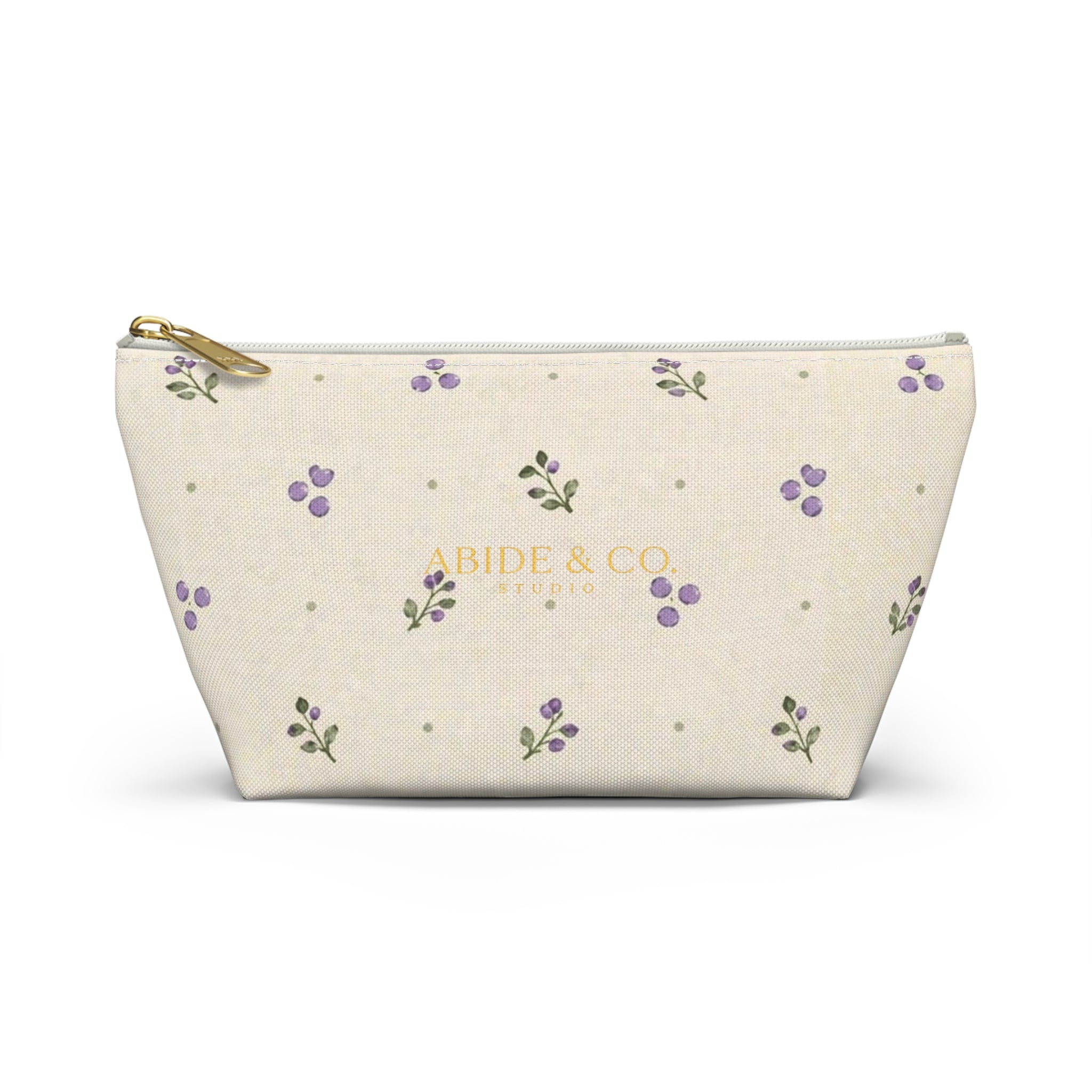 Lavender Grove Zippered Pouch