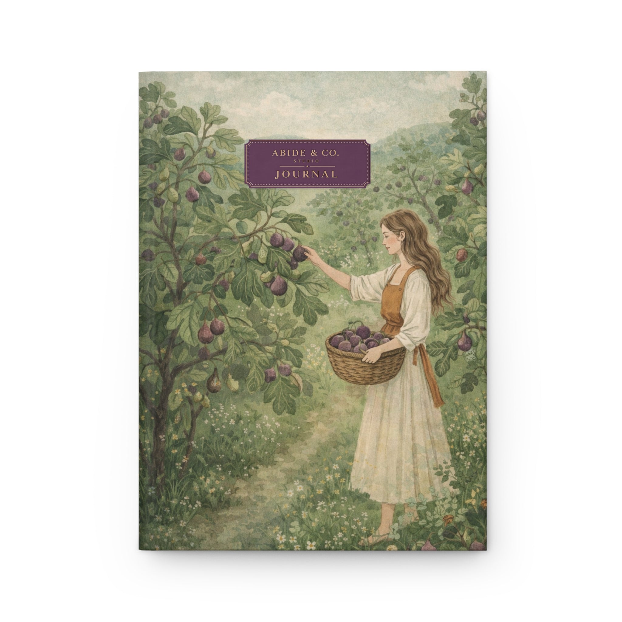 Fig Harvest Hardcover Journal