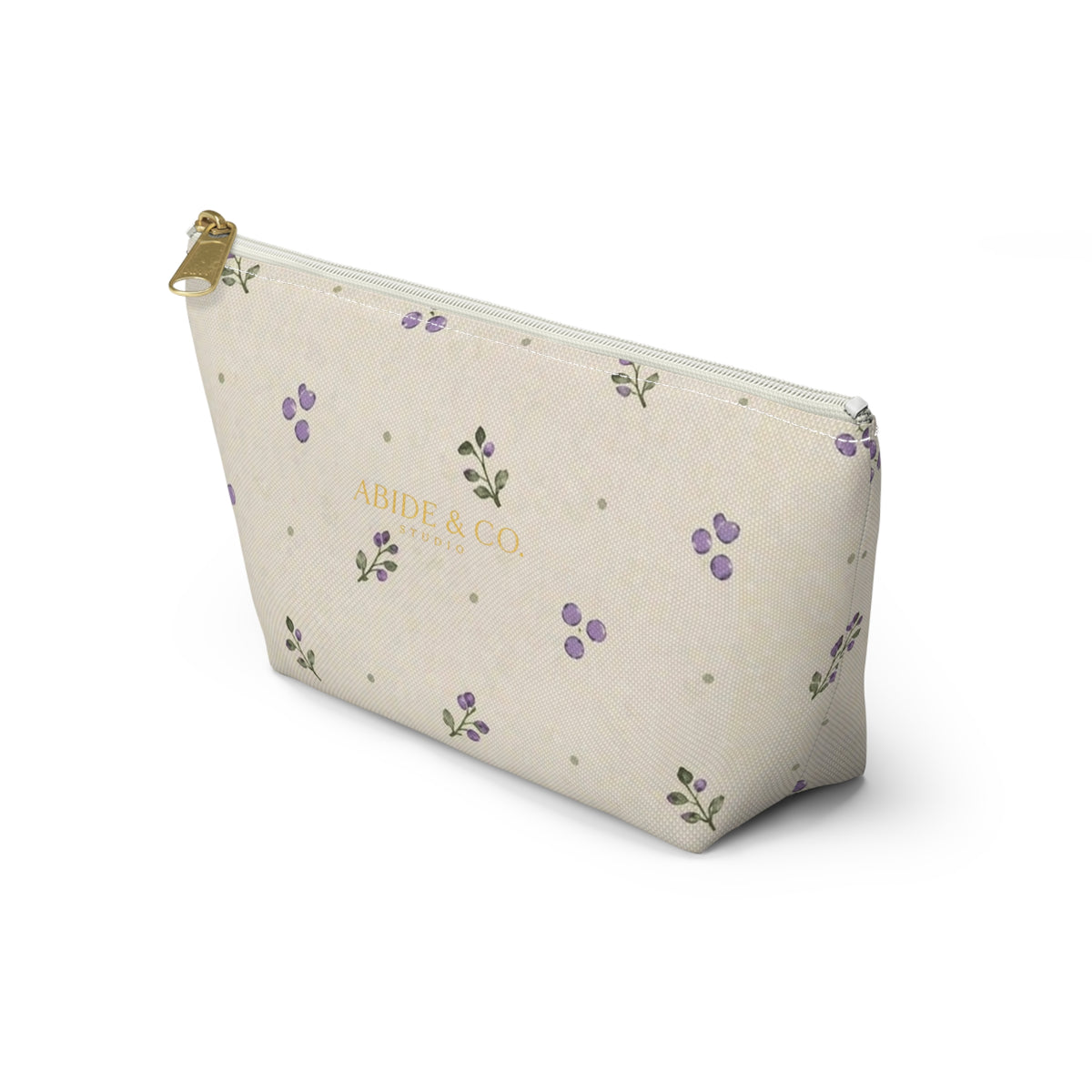 Lavender Grove Zippered Pouch