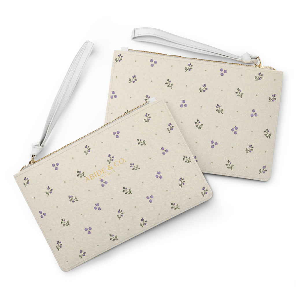 Lavender Grove Clutch Bag