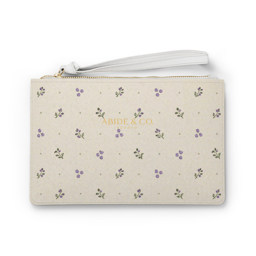Lavender Grove Clutch Bag