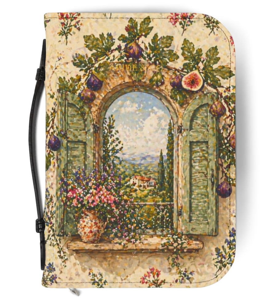 Orchard Window Bible Cover