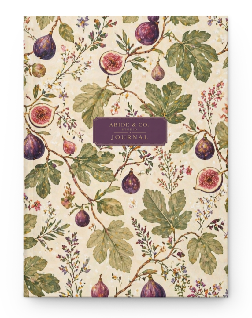 Fig and Vine Hardcover Journal
